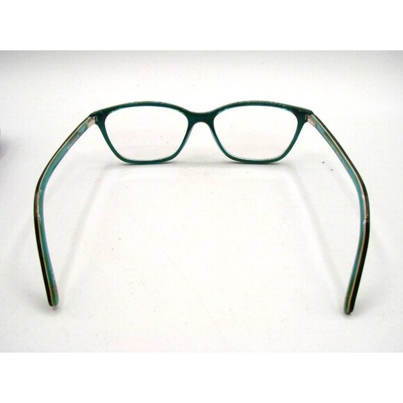 William Morris England Design Eyeglass Aqua Frames Womens WM9068 53-14-138 Case - Picture 3 of 12